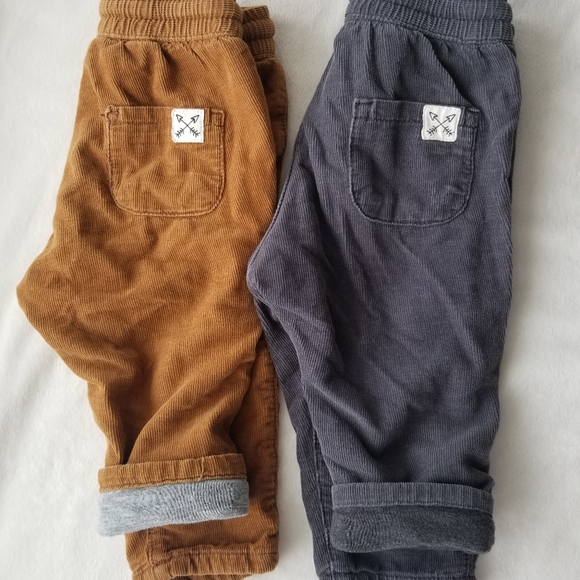 H&M Corduroy Lined Baby Pants - Picture 8 of 9